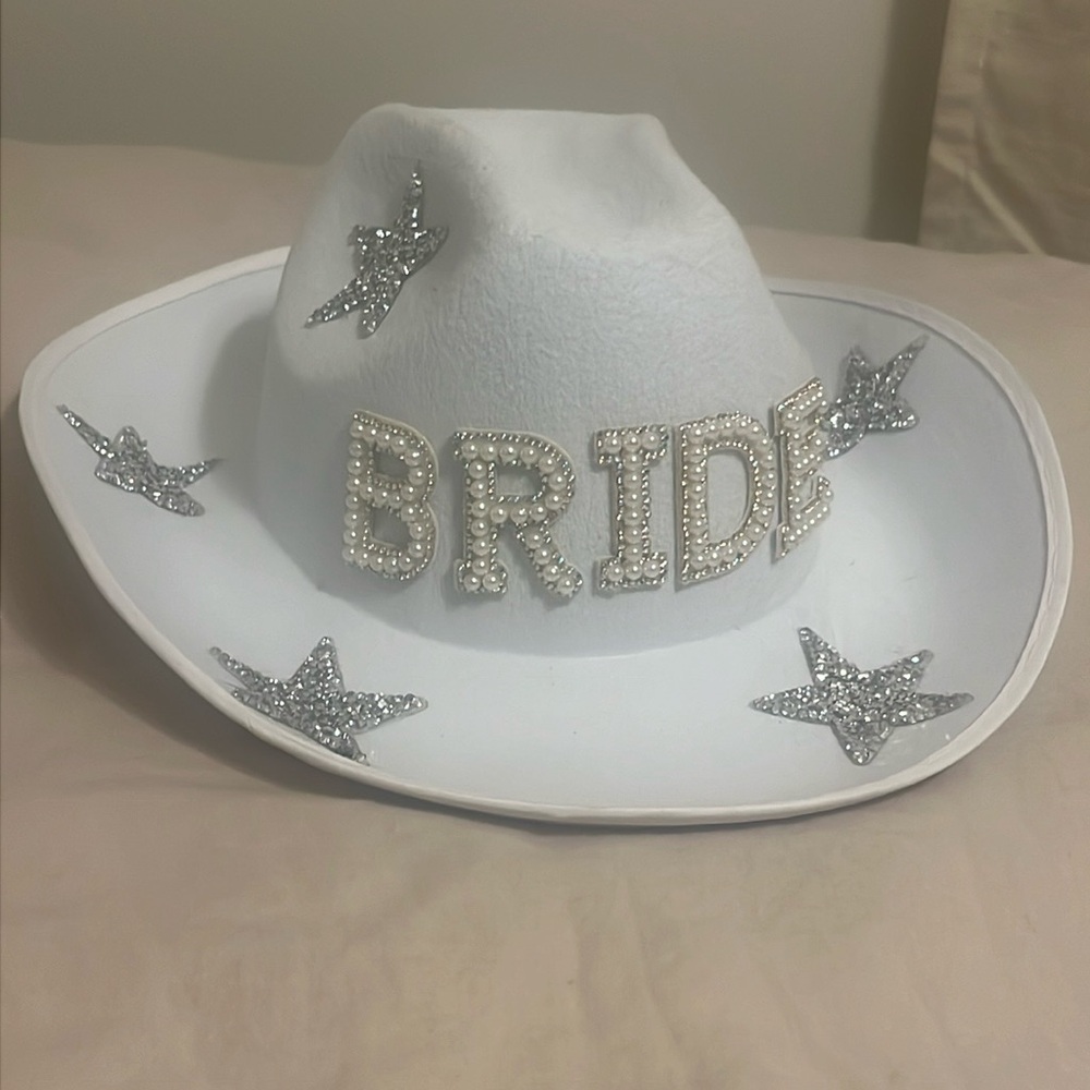 12th Tribe BRIDE cowgirl hat